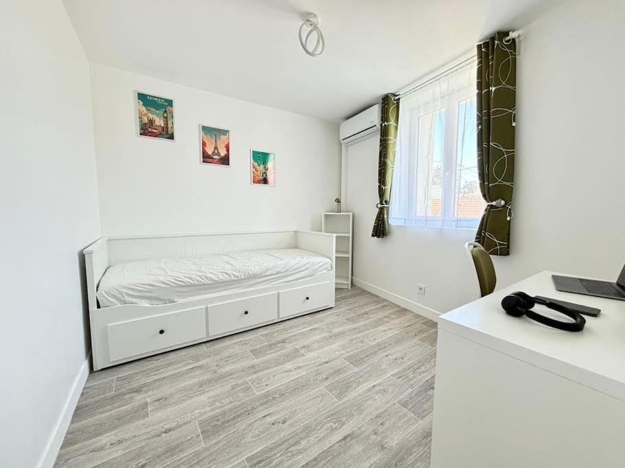 Sejour Magique Proche Aeroport Cdg Asterix Disney Et Paris Maison Toutes Commodites, Terrasse, Wifi, Clim, Lave Vaisselle Saint-Mard  Exteriör bild